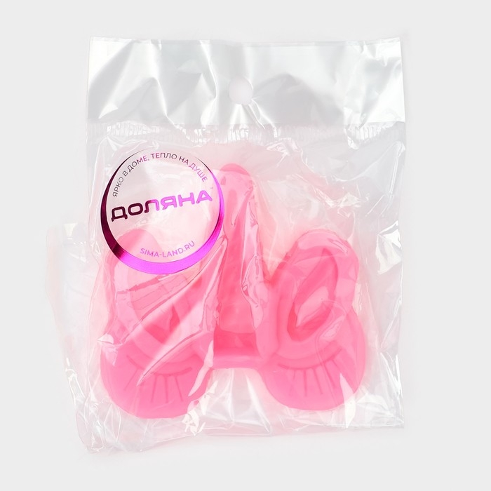 Молд Доляна «Взгляд единорога», силикон, 6,5×6,5 см, цвет розовый Молд Доляна «Взгляд единорога», силикон, 6,5×6,5 см, цвет розовый