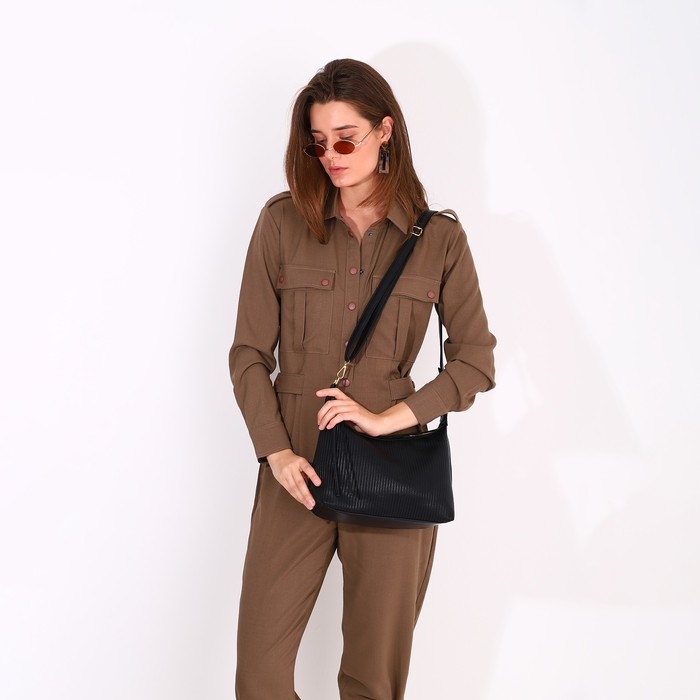 Сумка на молнии, цвет чёрный Сумка на молнии, цвет чёрный