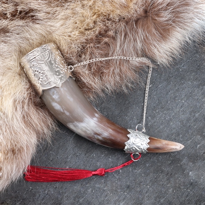 Рог сувенирный, d - 3.5 см,16 см Рог сувенирный, d - 3.5 см,16 см