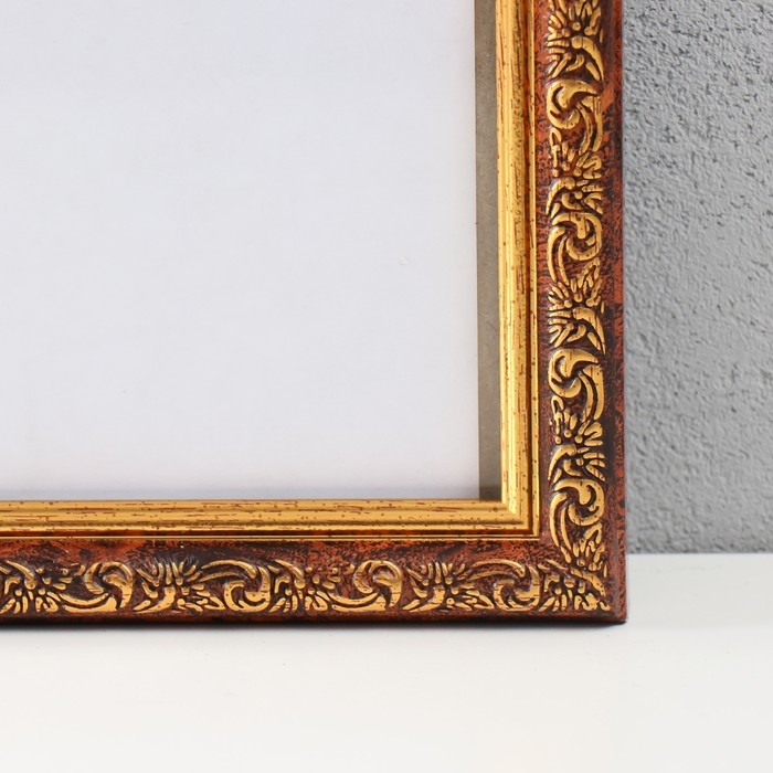 Фоторамка пластик Фоторамка пластик "Винтаж" 50х70 см, карельская береза