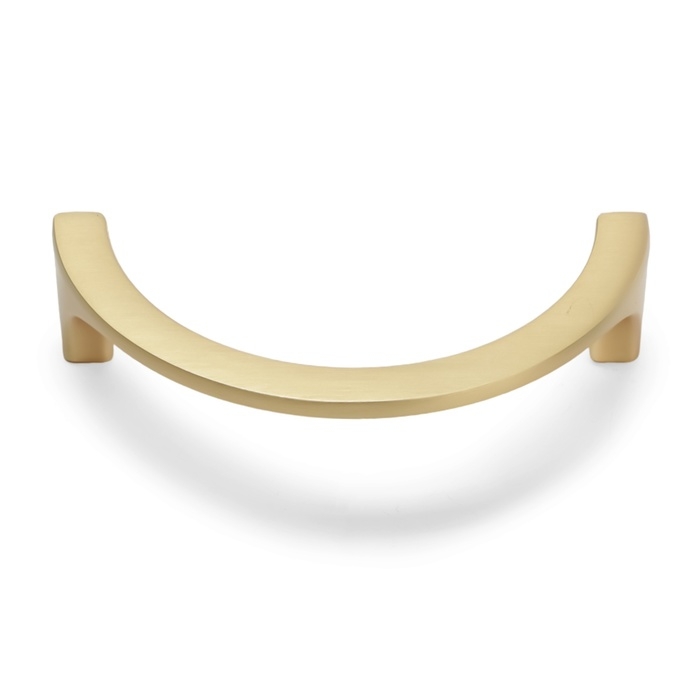Ручка скоба CAPPIO полукруг, алюминий, м/о 96 мм, цвет сат. золото Ручка скоба CAPPIO полукруг, алюминий, м/о 96 мм, цвет сат. золото