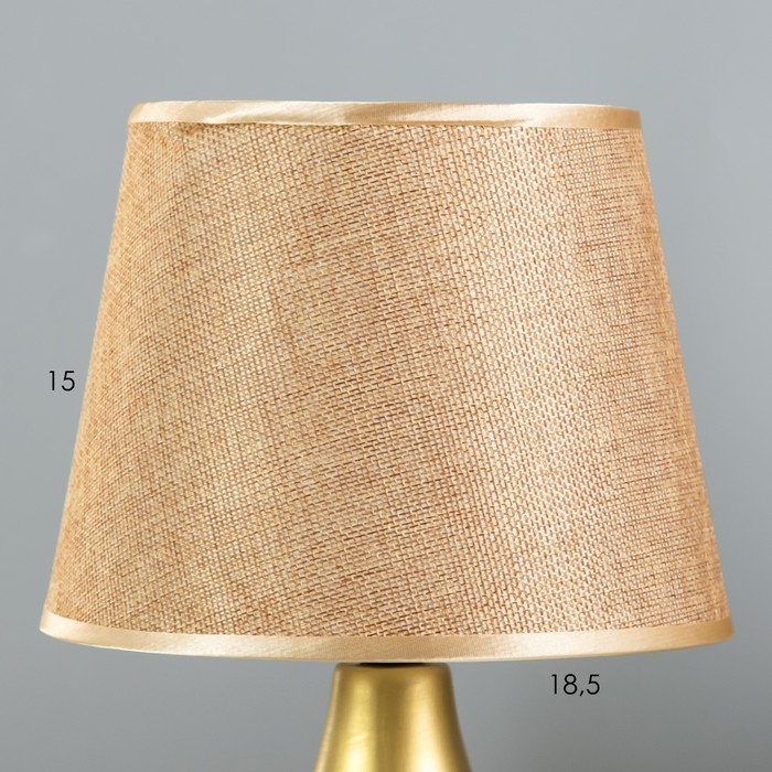 Настольная лампа Настольная лампа "Вуд" E14 40 Вт коричневый 20х20х31 см RISALUX