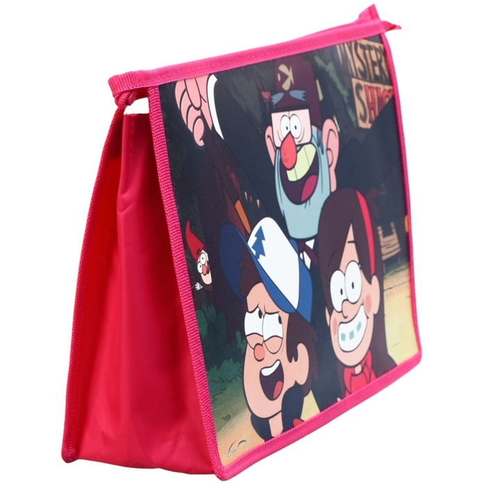 Папка пластиковая А4, на молнии, Гравити Фолз Папка пластиковая А4, на молнии, Гравити Фолз