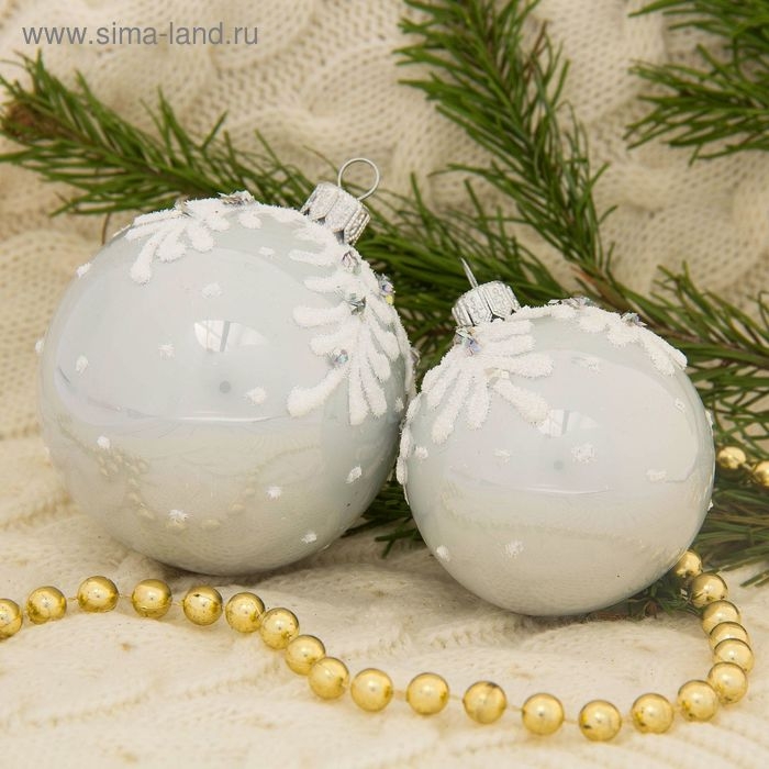 Набор Набор "Снежная ветка" (набор 5шт)