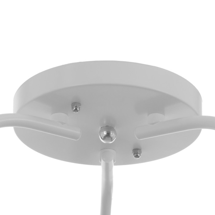 Люстра Люстра "Онлайн" (цветок) 3х15Вт Е27 МОДЕЛЬ: BR 00204 белый/прозрачный