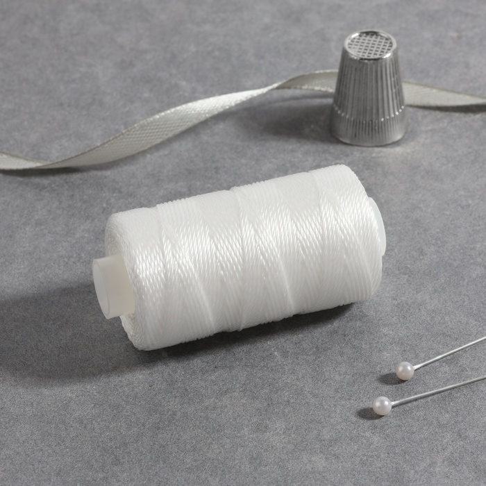 Нитки 150ПП, 100 м, цвет белый №0101, цена за 1 штуку Нитки 150ПП, 100 м, цвет белый №0101, цена за 1 штуку