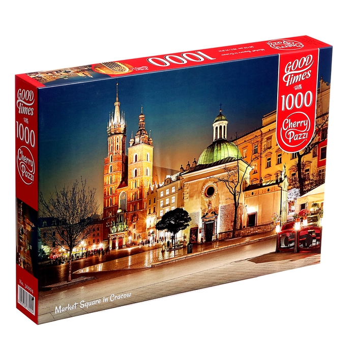Пазл «Рыночная площадь в Кракове», 1000 элементов Пазл «Рыночная площадь в Кракове», 1000 элементов