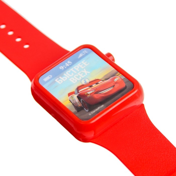 Часы музыкальные «Тачки», звук, Disney Часы музыкальные «Тачки», звук, Disney