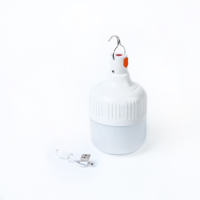 Фонарь кемпинговый аккумуляторный, 30 Вт, 2400 мАч, 2835, 3 режима Фонарь кемпинговый аккумуляторный, 30 Вт, 2400 мАч, 2835, 3 режима