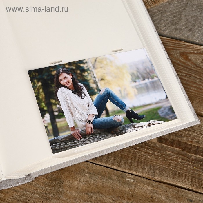 Фотоальбом Fotografia на 200 фото Фотоальбом Fotografia на 200 фото "Свадебный" 10x15 см