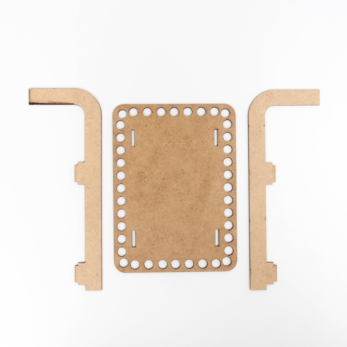 Заготовка для вязания Заготовка для вязания "Саночки" (набор 3 детали) 18х11 см