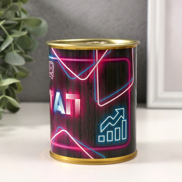 Копилка-банка металл Копилка-банка металл "Стартап"