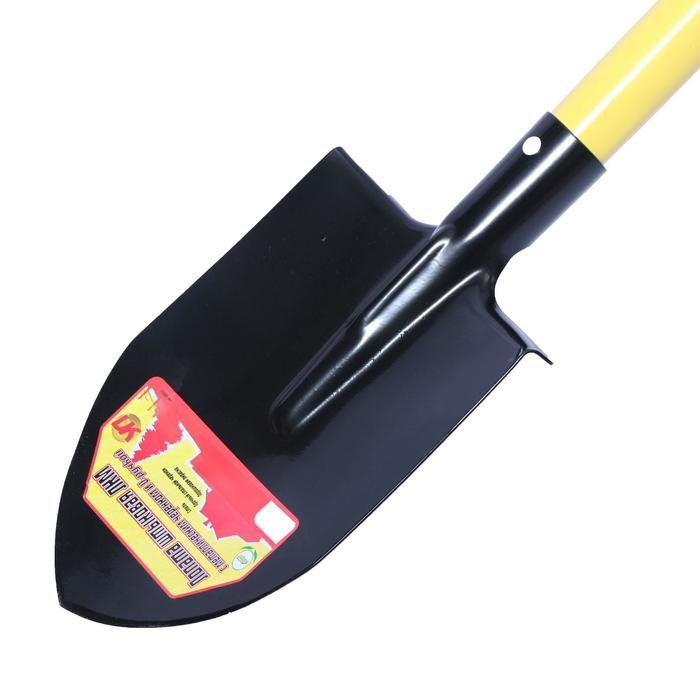 Лопата штыковая, острая, L = 116 см, металлический черенок, с ручкой Лопата штыковая, острая, L = 116 см, металлический черенок, с ручкой