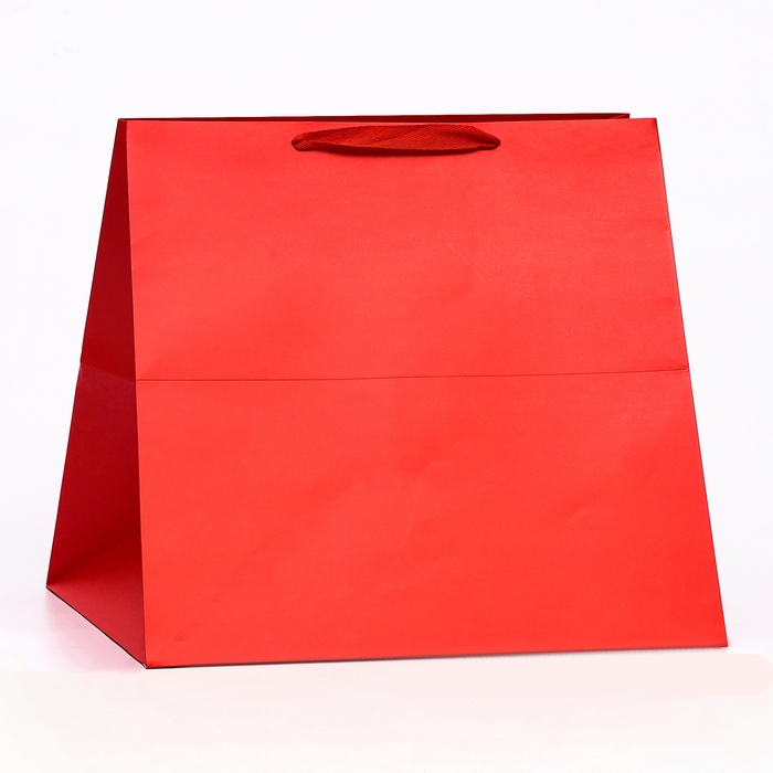 Пакет под торт, 40 х 40 х 40см, красный,1 шт Пакет под торт, 40 х 40 х 40см, красный,1 шт