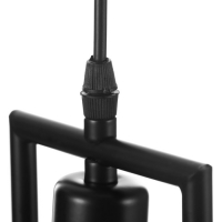 Светильник BayerLux "Абажур" черный 1x40W E27 12x34x48 см