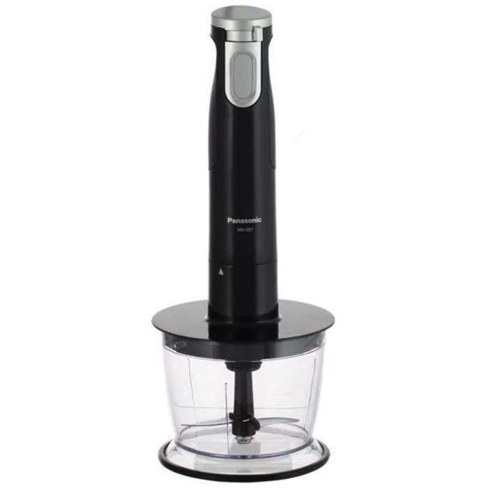 Блендер Panasonic MX-SS1BTQ, погружной, 600 Вт, 0.5 л, 5 скоростей, чёрный Блендер Panasonic MX-SS1BTQ, погружной, 600 Вт, 0.5 л, 5 скоростей, чёрный