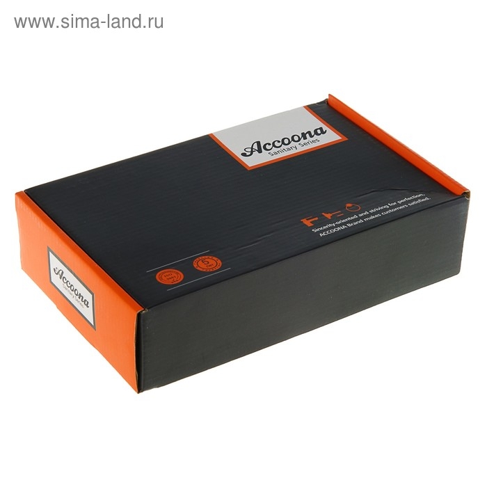 Cмеситель для раковины Accoona A9670, двухвентильный, латунь, хром Cмеситель для раковины Accoona A9670, двухвентильный, латунь, хром