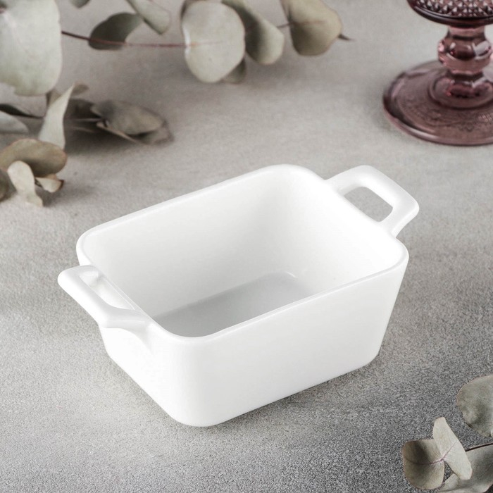 Форма для запекания фарфоровая Wilmax, 15×9,5 см, цвет белый Форма для запекания фарфоровая Wilmax, 15×9,5 см, цвет белый