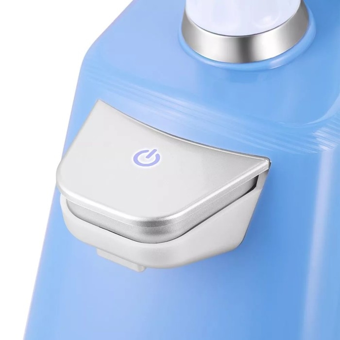 Отпариватель Kitfort КТ-9156, напольный, 2200 Вт, 3000 мл, 45 г/мин, шнур 2 м, голубой Отпариватель Kitfort КТ-9156, напольный, 2200 Вт, 3000 мл, 45 г/мин, шнур 2 м, голубой