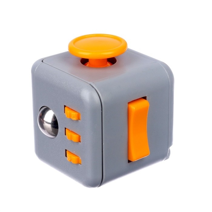 Фиджет кубик антистресс «Котики», МИКС, в шоубоксе