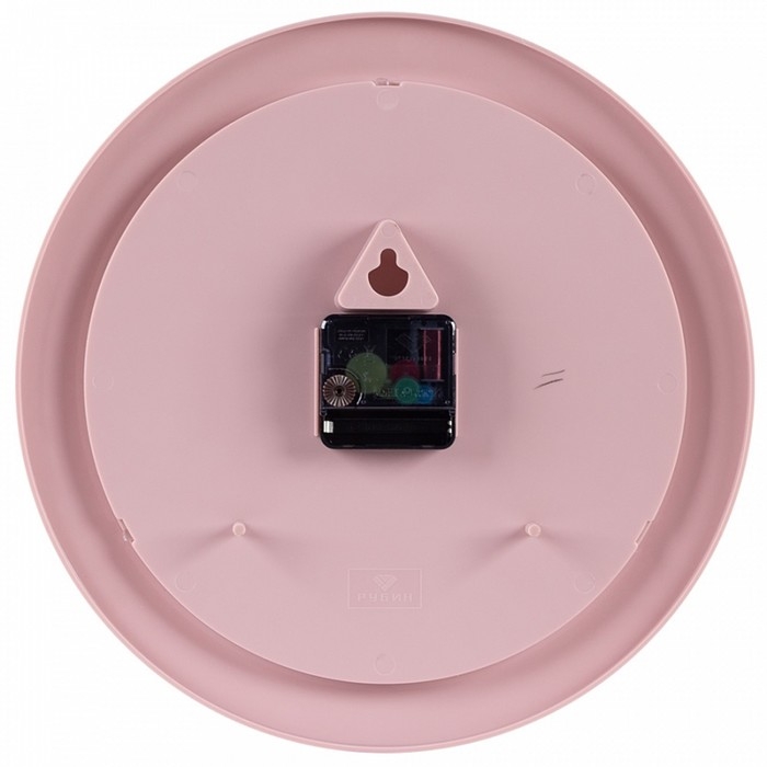 Часы настенные интерьерные Часы настенные интерьерные "Классика", бесшумные, d-30 см, розовые