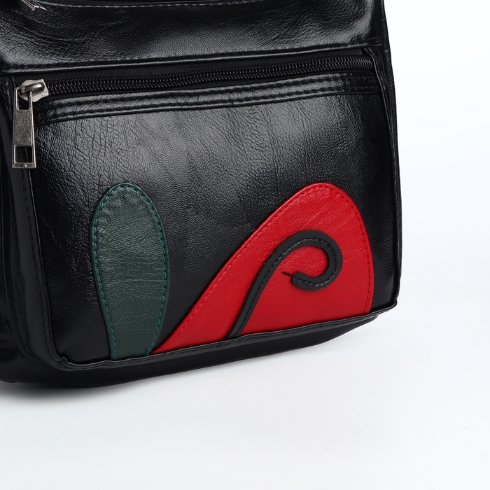 Сумка женская на молнии, цвет чёрный Сумка женская на молнии, цвет чёрный