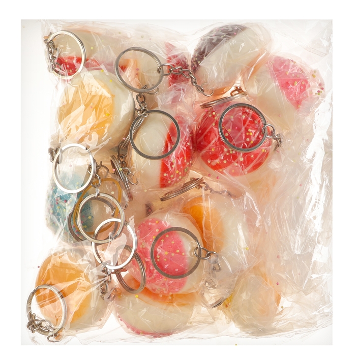 Мялка-сквиш «Сладкоежка», на брелоке, цвет МИКС Мялка-сквиш «Сладкоежка», на брелоке, цвет МИКС