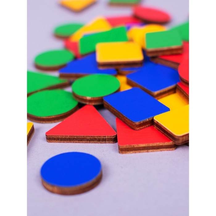 Дополнительный набор цветных деталей для «Умного Сундучка» 80 элементов Дополнительный набор цветных деталей для «Умного Сундучка» 80 элементов