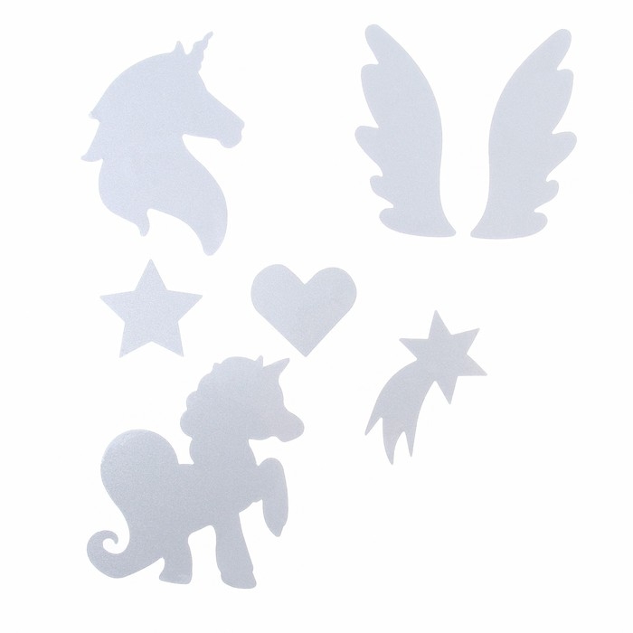 Дождевик «Единорожка» со светоотражающими наклейками, рост 120-160 см Дождевик «Единорожка» со светоотражающими наклейками, рост 120-160 см