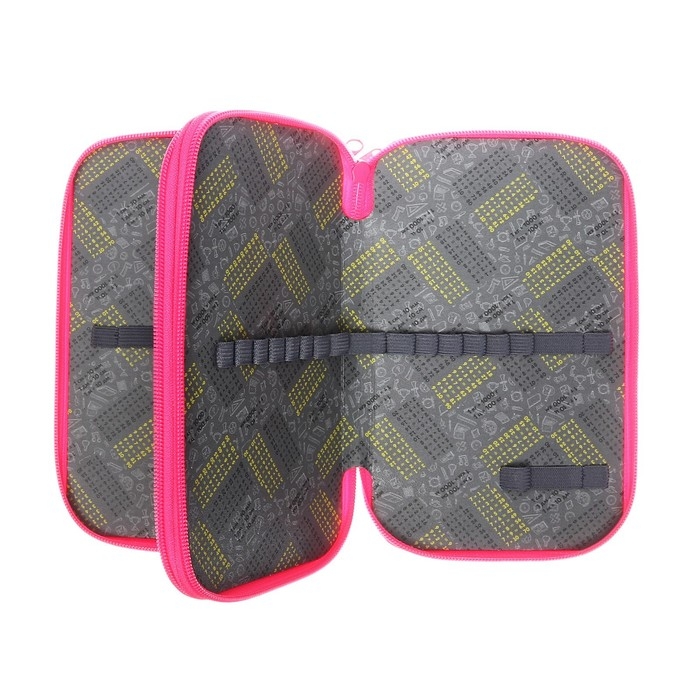 Пенал 2 секции, 125 х 205 х 40 мм, Calligrata 30П26/2 Пенал 2 секции, 125 х 205 х 40 мм, Calligrata 30П26/2 "Совушка", ламинированный картон