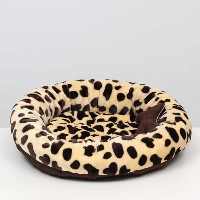 Лежанка Perseiline ЛМ-11 45 x 45 x 12 см, с косточкой, микс Лежанка Perseiline ЛМ-11 45 x 45 x 12 см, с косточкой, микс