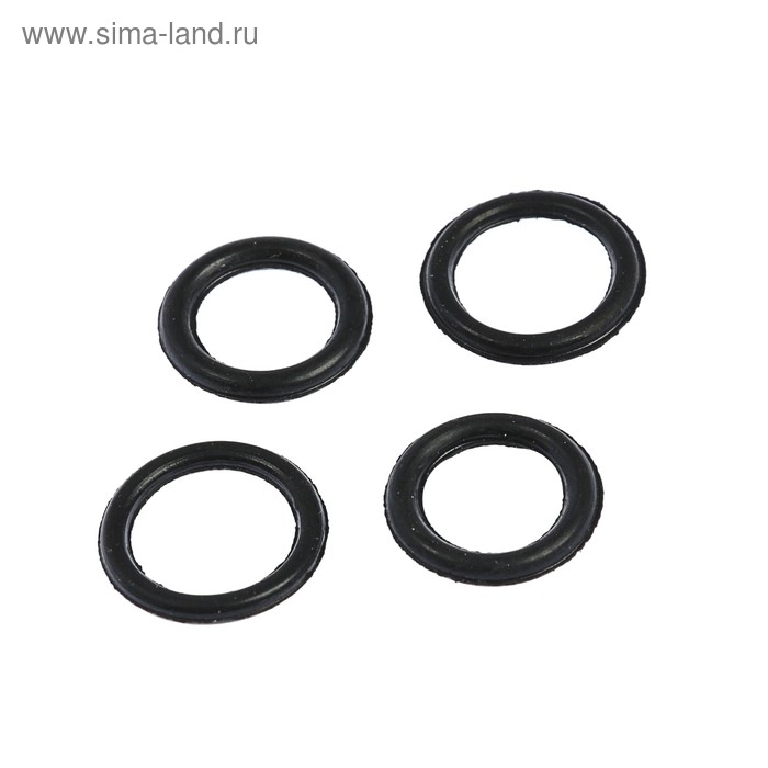 Набор колец Masterprof ИС.131296, для излива, 12х16 мм, 14х19 мм, 2+2 шт. Набор колец Masterprof ИС.131296, для излива, 12х16 мм, 14х19 мм, 2+2 шт.