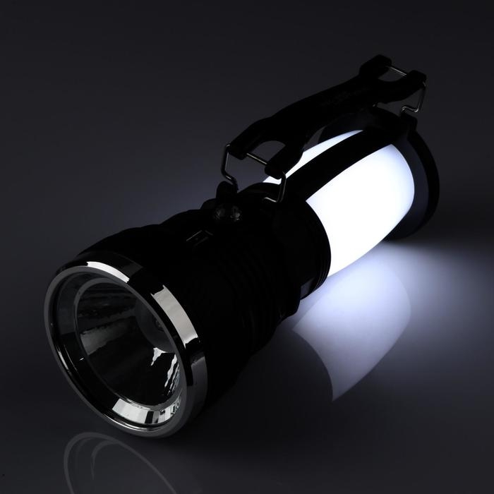 Фонарь светодиодный аккумуляторный ручной, 1 LED, 3 режима, 17.5 х 7 х 7 см Фонарь светодиодный аккумуляторный ручной, 1 LED, 3 режима, 17.5 х 7 х 7 см