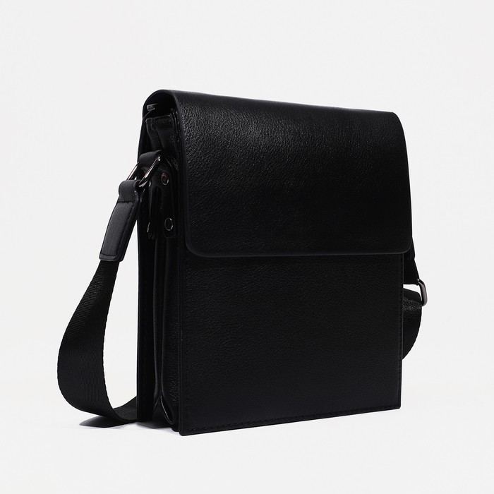 Сумка мужская, цвет чёрный Сумка мужская, цвет чёрный