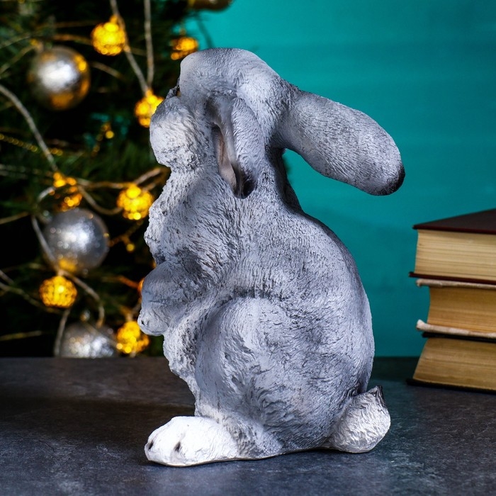 Садовая фигура  Садовая фигура "'Зайка-лапочка', 17х18х24см