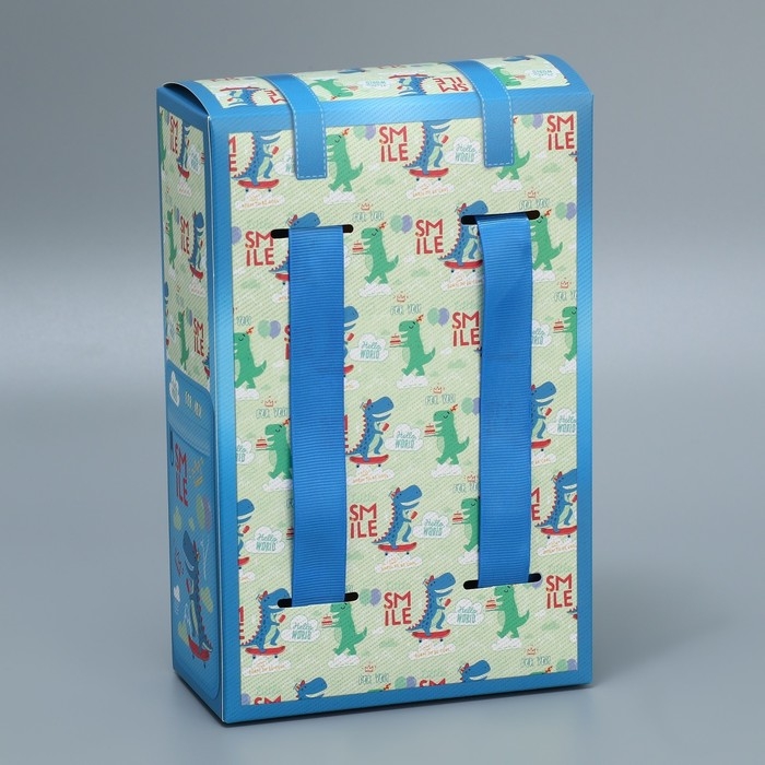 Коробка подарочная формовая, упаковка, «Динозаврик», 14 х 22 х 7 см Коробка подарочная формовая, упаковка, «Динозаврик», 14 х 22 х 7 см