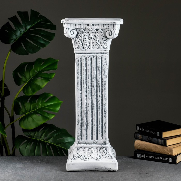 Колонна Колонна "Античная", серый камень 65х27см