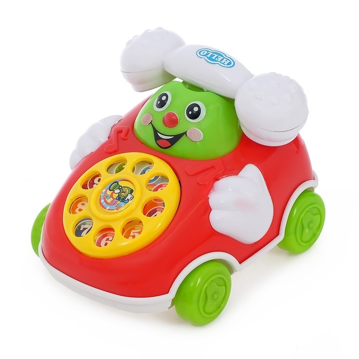 Игрушка заводная на веревке «Телефончик», МИКС Игрушка заводная на веревке «Телефончик», МИКС