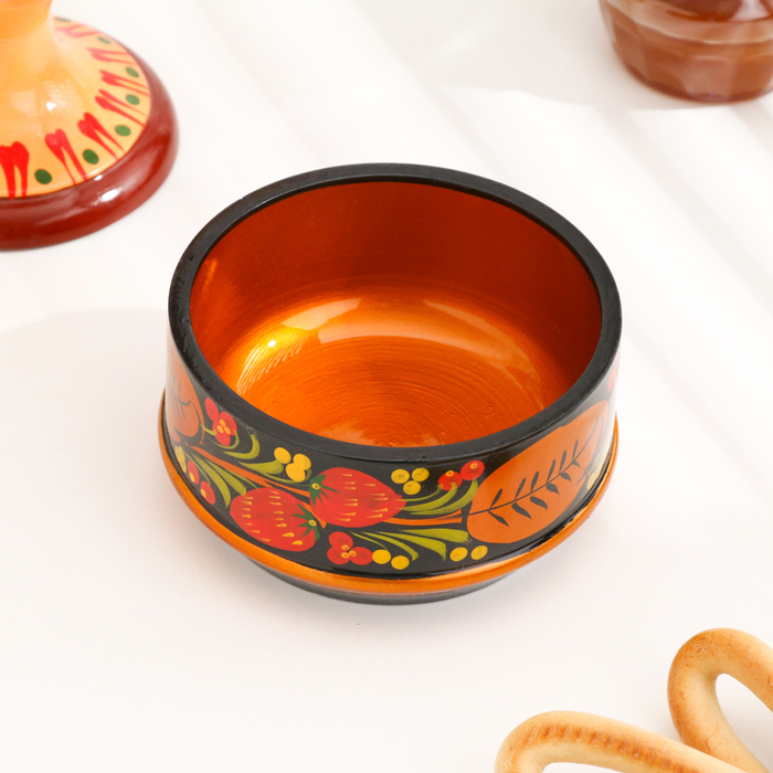 Коробка &laquo;Ягодка&raquo;, большая, 13&times;7 см, хохлома