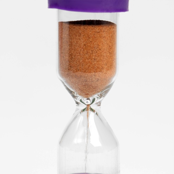 Песочные часы настольные на 5 минут, h-12 см, d - 4.4 см, упаковка пакет, микс Песочные часы настольные на 5 минут, h-12 см, d - 4.4 см, упаковка пакет, микс