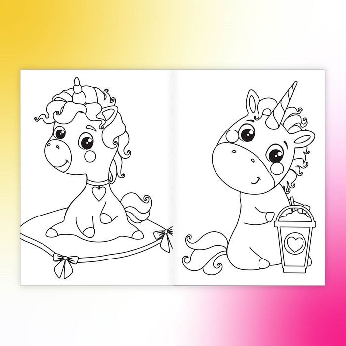 Раскраски детские набор «Для девочек», 8 шт. по 12 стр. Раскраски детские набор «Для девочек», 8 шт. по 12 стр.