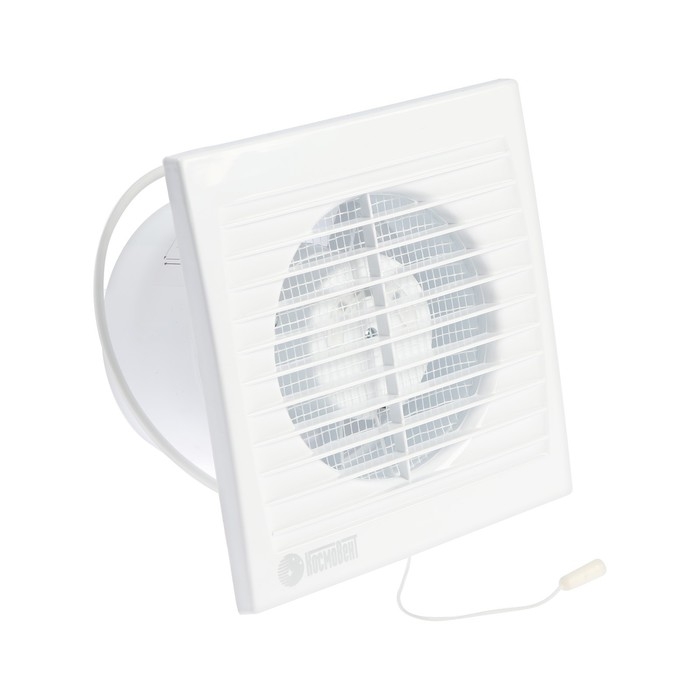 Вентилятор вытяжной Вентилятор вытяжной "КосмоВент" В100ВКИ, d=100 мм, 10 Вт, 40 дБ, 105 м³/ч, выключ, индикатор