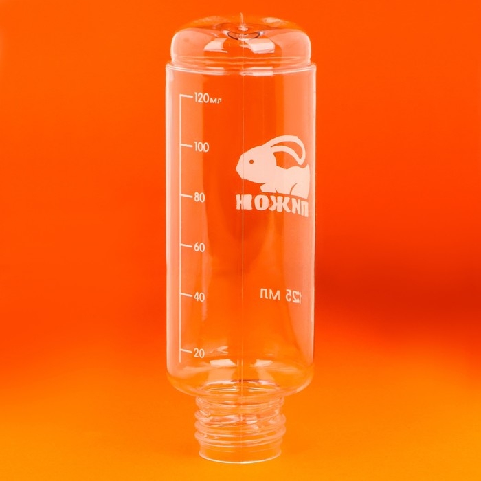 Поилка для грызунов  Поилка для грызунов "Пижон", 125 мл, серая