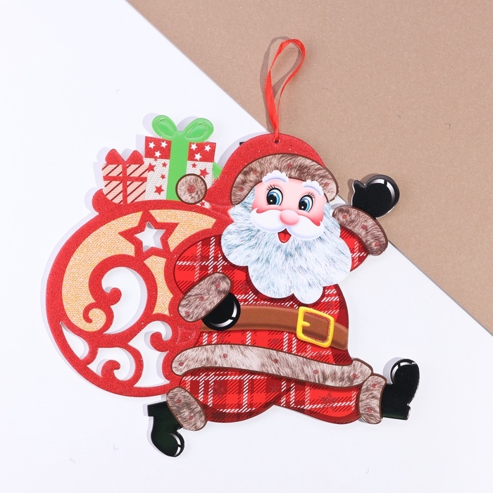 Подвеска   Подвеска  "Новогодний" Дед Мороз, 25 х 32 см
