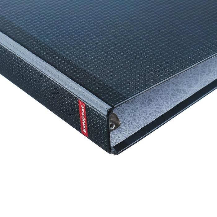 Папка на 4 кольцах А4, ErichKrause Work inside, 35 мм, 1750 мкм, черная Папка на 4 кольцах А4, ErichKrause Work inside, 35 мм, 1750 мкм, черная