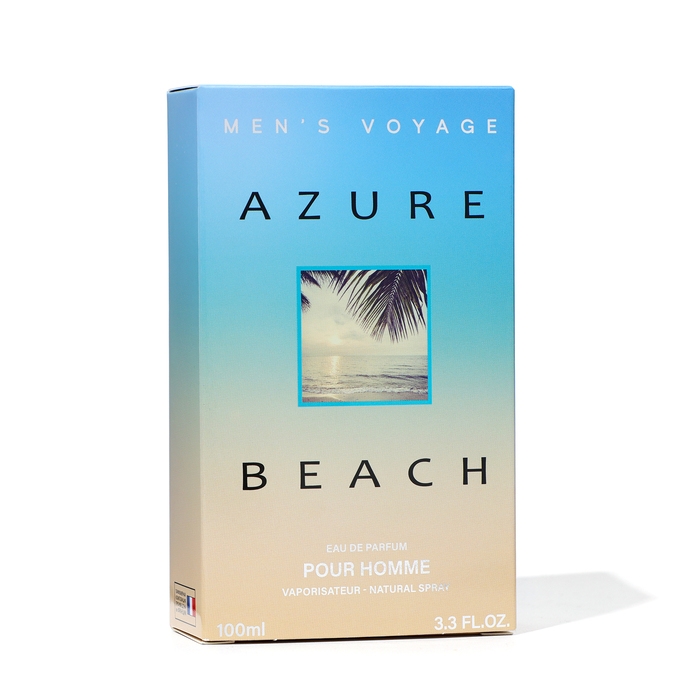 Парфюмерная вода мужская Men's Voyage Azure Beach, 100 мл (по мотивам Azzaro Chrome (Azzaro) Парфюмерная вода мужская Men's Voyage Azure Beach, 100 мл (по мотивам Azzaro Chrome (Azzaro)