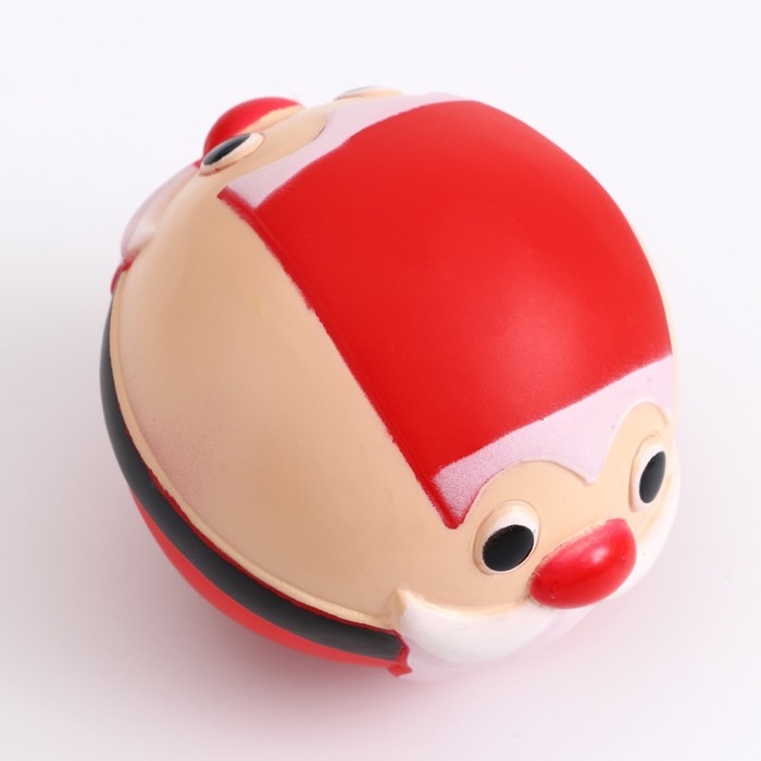 Игрушка-шар под лакомства  Игрушка-шар под лакомства "Дед Мороз", 8 см