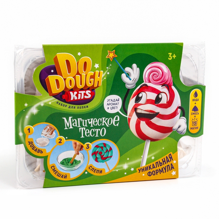 Игрушка в наборе тесто сухое «DO DOUGH kits. Леденцы» Игрушка в наборе тесто сухое «DO DOUGH kits. Леденцы»