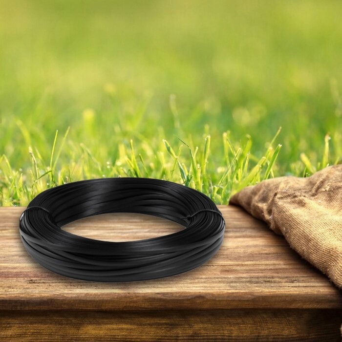 Ротанг искусственный 6 мм 100 м волна (черный) Ротанг искусственный 6 мм 100 м волна (черный)