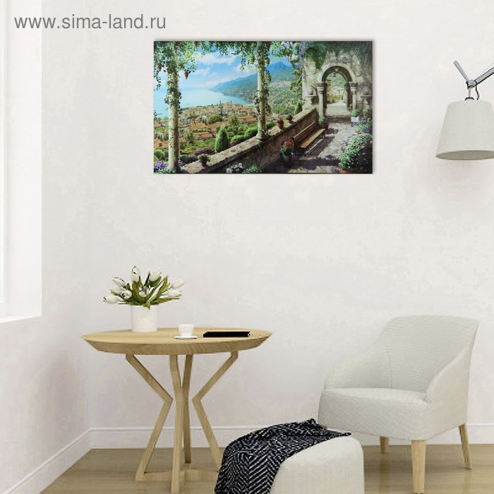 Картина на холсте Картина на холсте "Вид на море" 60*100 см